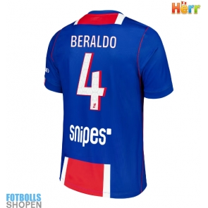 Billiga Paris Saint-Germain Lucas Beraldo #4 Hemmatröja 2026-27 Kortärmad